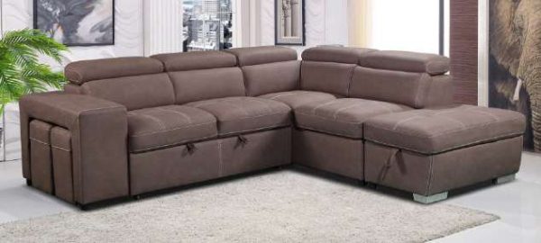 Splendor 3 Seater Chaise Available In, Splendor 3 Seater Leather Sofa With Chaise